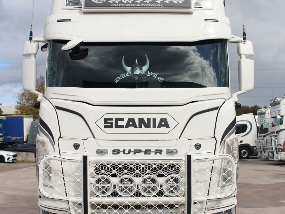 WSI WSI Scania S660 6x2 with 3-axle container trailer DAVID A GUATELLA Liverpool England