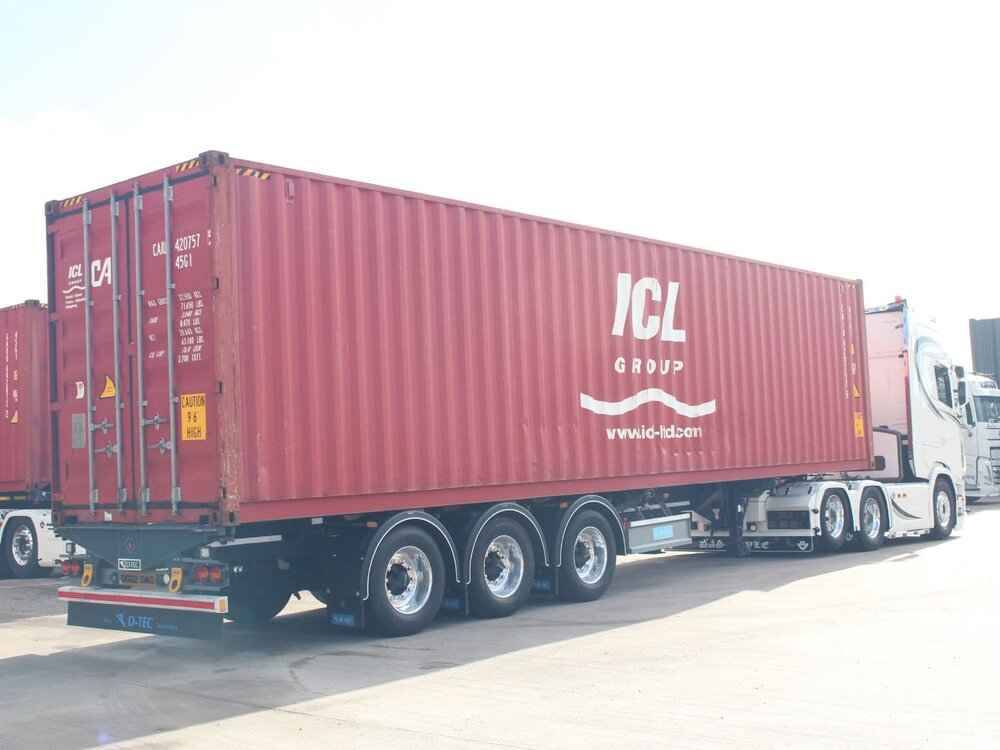 WSI WSI Scania S660 6x2 with 3-axle container trailer DAVID A GUATELLA Liverpool England