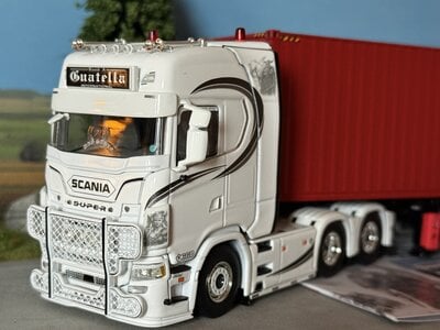 WSI WSI Scania S660 6x2 with 3-axle container trailer DAVID A GUATELLA Liverpool England