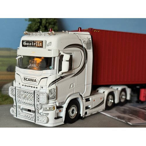 WSI WSI Scania S660 6x2 with 3-axle container trailer DAVID A GUATELLA Liverpool England