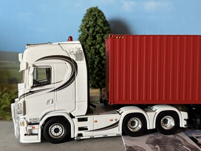WSI WSI Scania S660 6x2 with 3-axle container trailer DAVID A GUATELLA Liverpool England