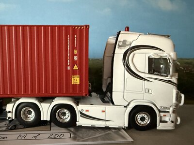 WSI WSI Scania S660 6x2 with 3-axle container trailer DAVID A GUATELLA Liverpool England