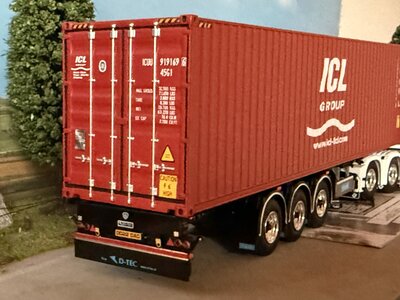 WSI WSI Scania S660 6x2 with 3-axle container trailer DAVID A GUATELLA Liverpool England