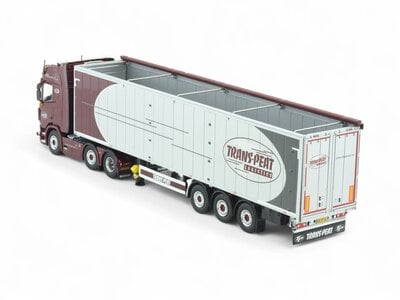 Tekno Tekno Scania NGR 6x2 met 3-assige Walking Floor oplegger TRANS-PEAT LOGISTICS