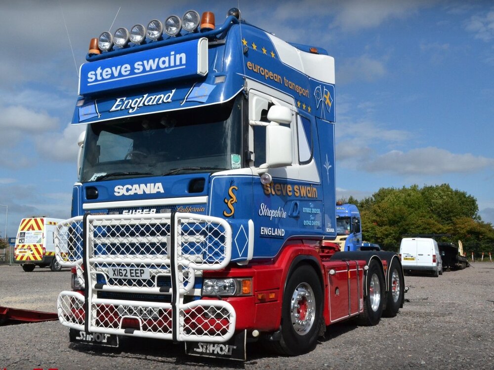 Tekno Tekno Scania 4-serie Topline  6x2 STEVE SWAIN