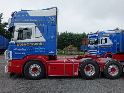 Tekno Tekno Scania 4-serie Topline  6x2 STEVE SWAIN