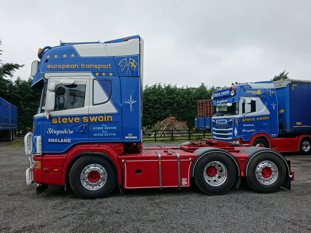 Tekno Tekno Scania 4-serie Topline  6x2 STEVE SWAIN