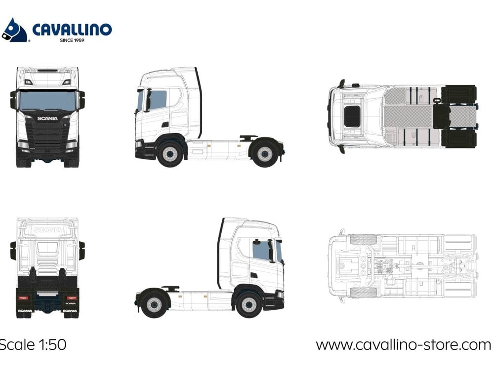 Cavallino Cavallino Scania S Highline 4x2 BASIC LINE