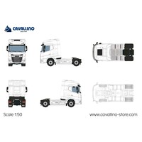 Cavallino DAF XG+ 4x2 BASIC LINE