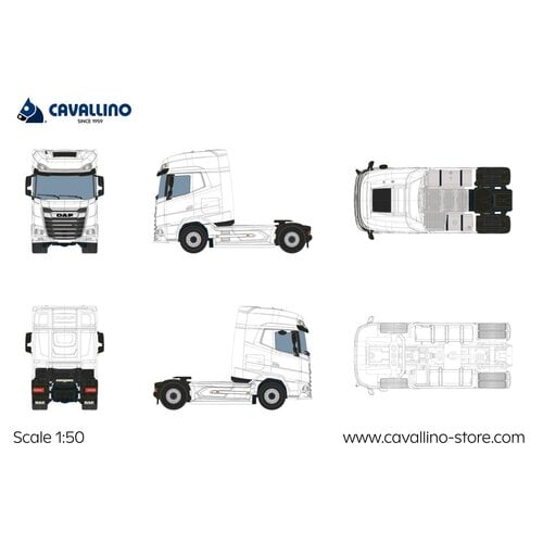 Cavallino Cavallino DAF XG+ 4x2 BASIC LINE