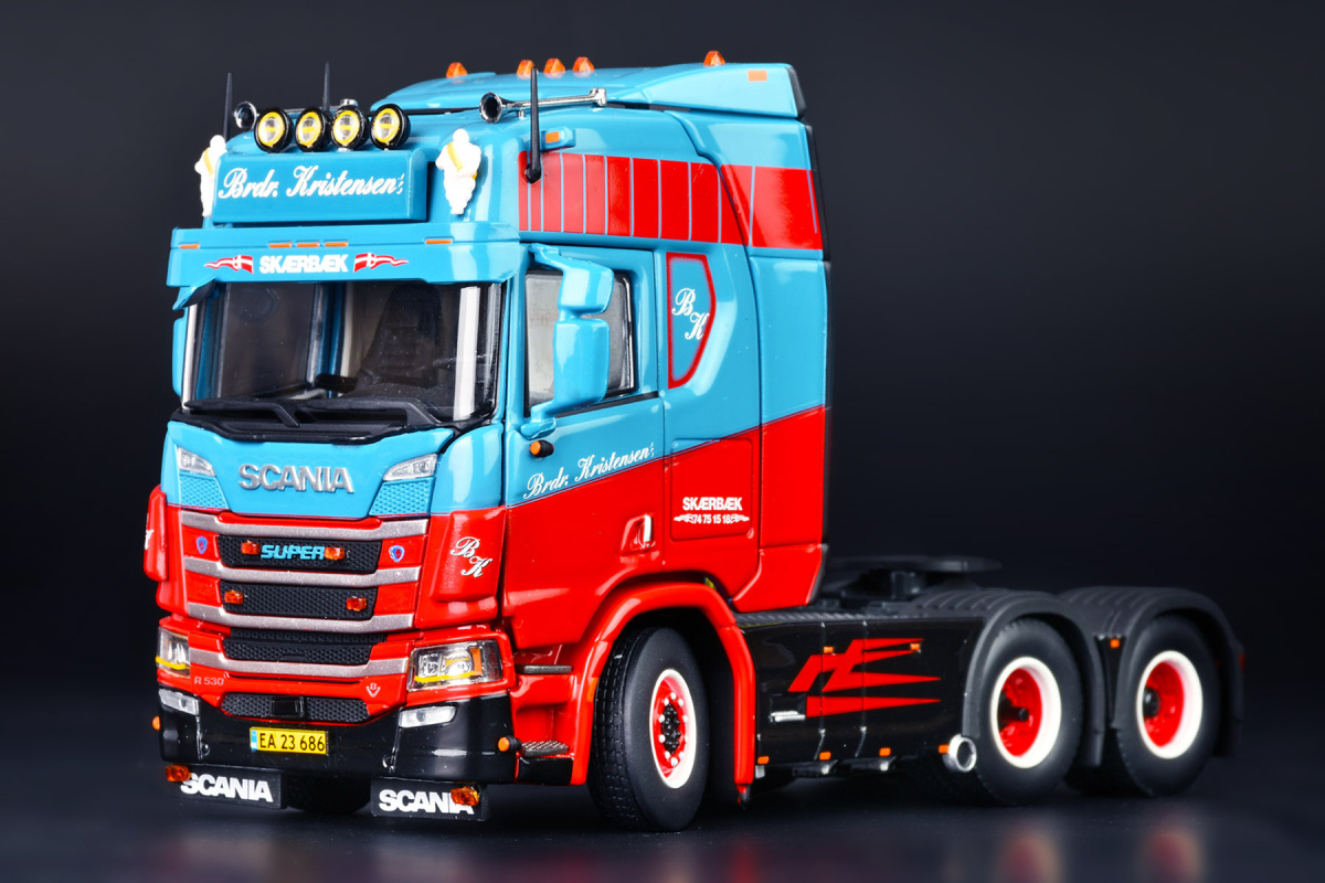 IMC Scania R630 High roof 6x4 BRDR. KRISTENSEN - Miniatuurshop.com