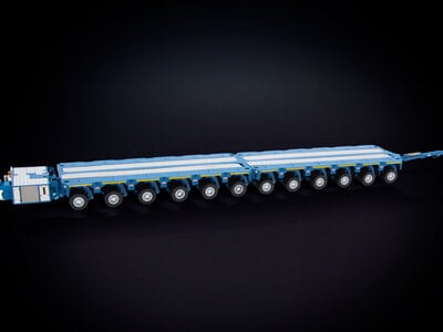 Sarens store IMC Kamag K25 2x6 axle and drawbar + PPU SARENS