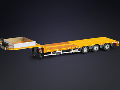 IMC IMC Nooteboom 3-axle semi lowloader YELLOW SERIES
