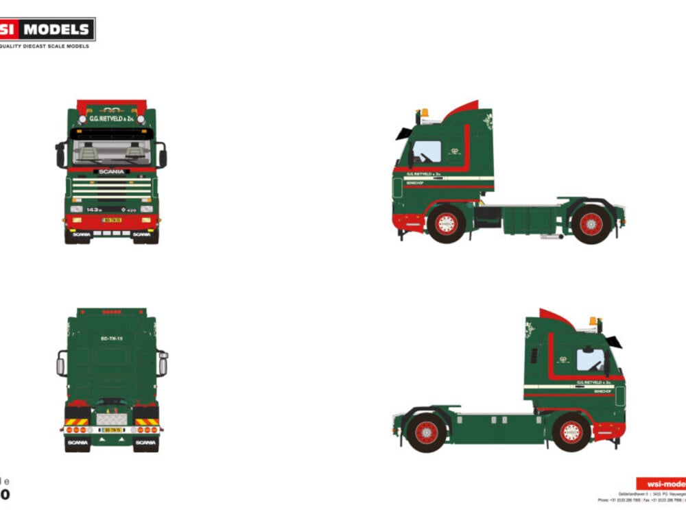 WSI WSI Scania 143M streamline G.G. RIETVELD & ZONDEN B.V.