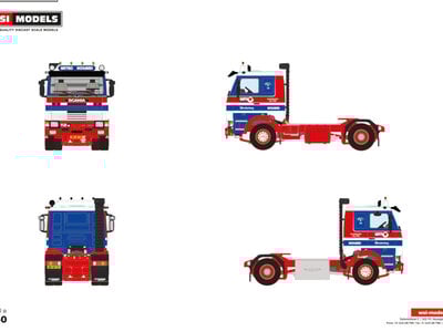 WSI WSI Scania 112M 4x2 WETRO WOUDENBERG