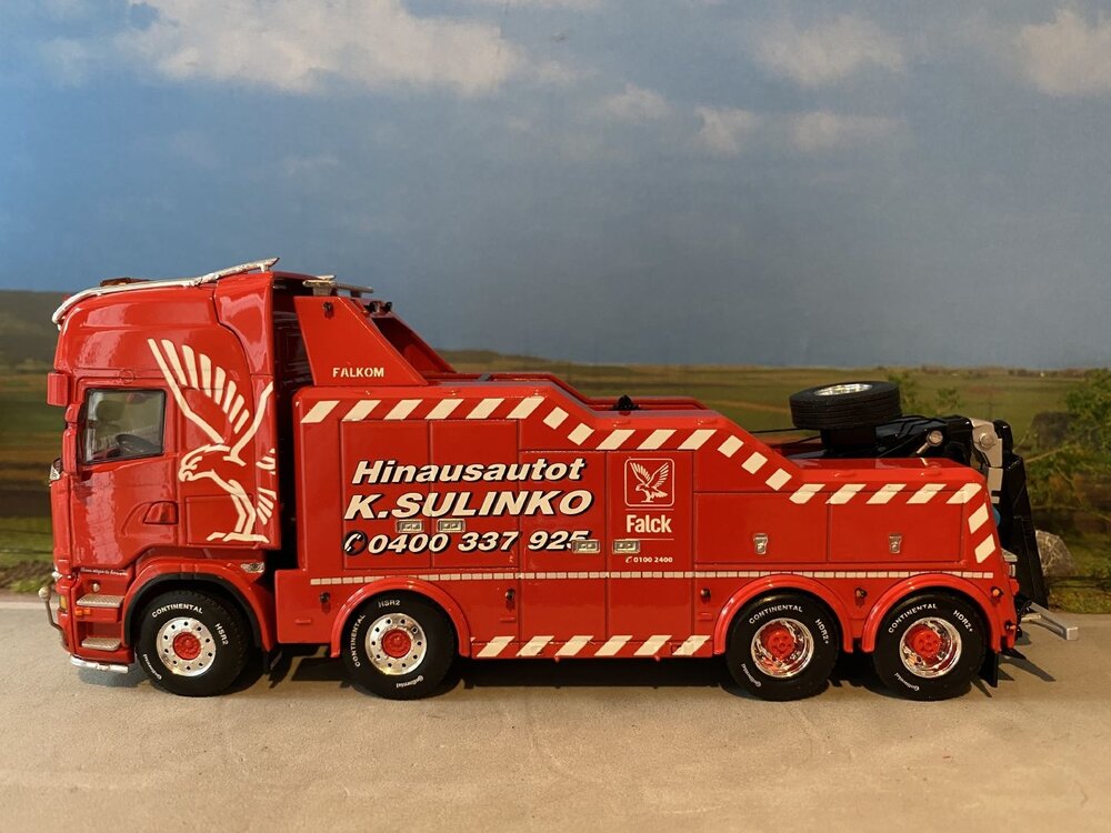 WSI WSI Scania R Topline 8x4 Falkom K. SULINKO OY