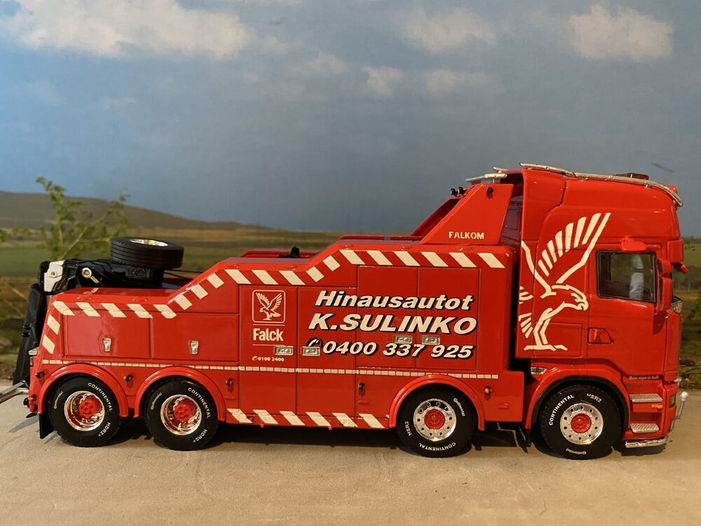 WSI WSI Scania R Topline 8x4 Falkom K. SULINKO OY