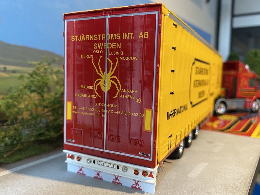 Tekno Tekno Scania Torpedo 3 series Topline with curtain side trailer STJARNSTROM