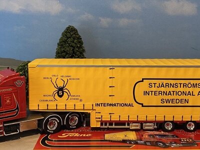 Tekno Tekno Scania Torpedo 3 series Topline with curtain side trailer STJARNSTROM