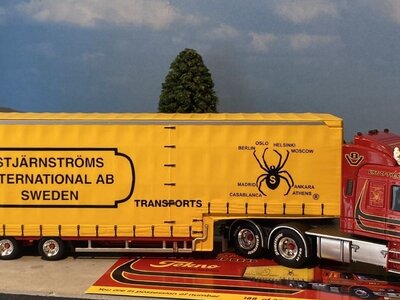 Tekno Tekno Scania Torpedo 3-serie Topline met huifoplegger STJARNSTROM