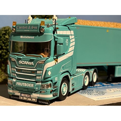 Tekno Tekno Scania R650 Highline met aardappeloplegger + lading VERBIST