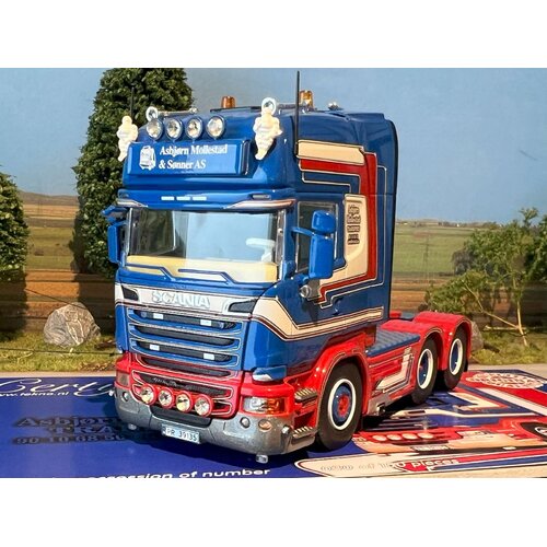 Tekno Tekno Scania R Topline  6x2 MOLLESTAD
