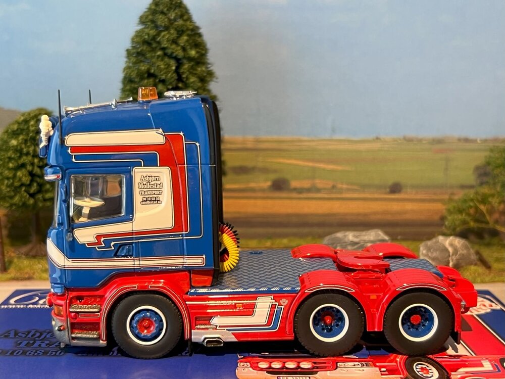 Tekno Tekno Scania R Topline  6x2 MOLLESTAD