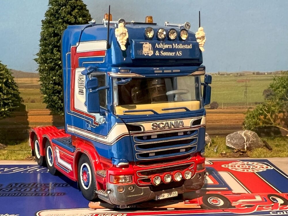 Tekno Tekno Scania R Topline  6x2 MOLLESTAD