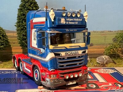 Tekno Tekno Scania R Topline  6x2 MOLLESTAD