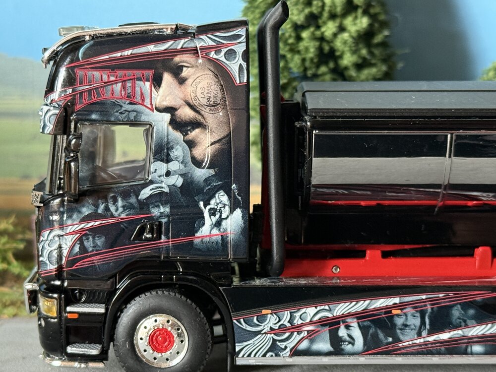 WSI WSI Scania R Topline 6x2 hooklift system + container KUISMANEN