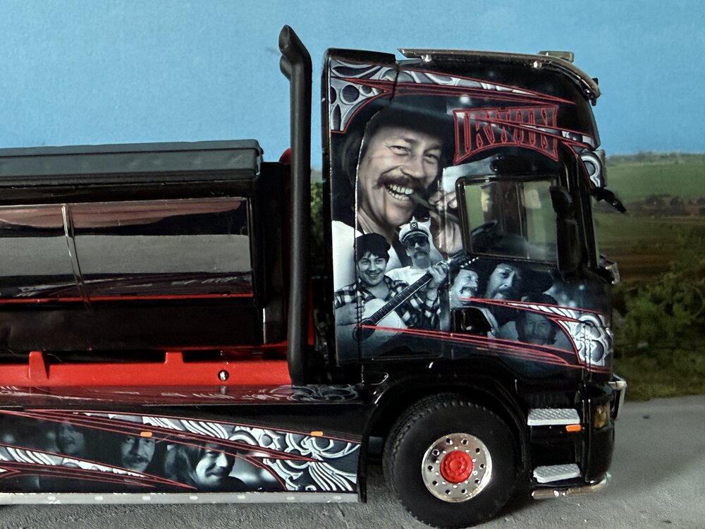 WSI WSI Scania R Topline 6x2 haakarm systeem + container KUISMANEN