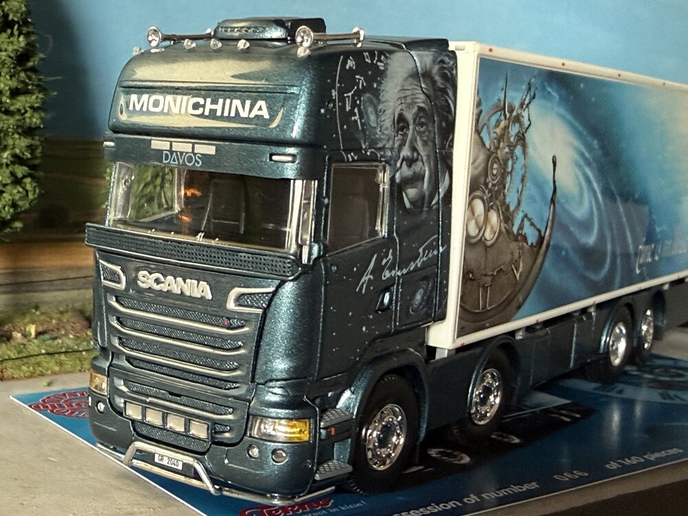 Tekno Tekno Scania R Topline Rigid truck MONICHINA "EINSTEIN"
