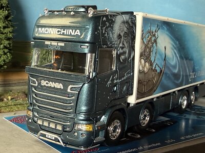 Tekno Tekno Scania R Topline motorwagen MONICHINA "EINSTEIN"
