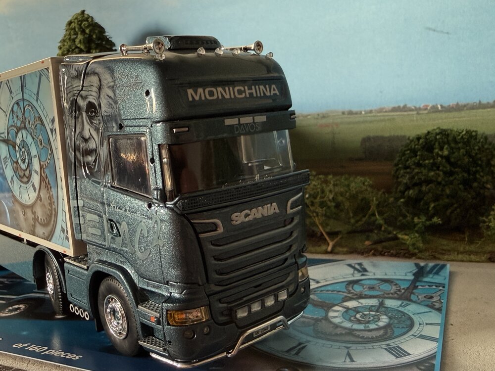 Tekno Tekno Scania R Topline motorwagen MONICHINA "EINSTEIN"