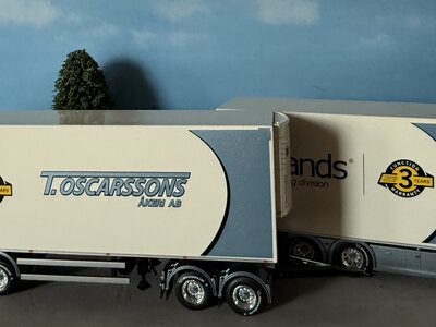 Tekno Tekno Scania Next Gen R Highline Swedish combination LZV OSCARSSONS AKERI