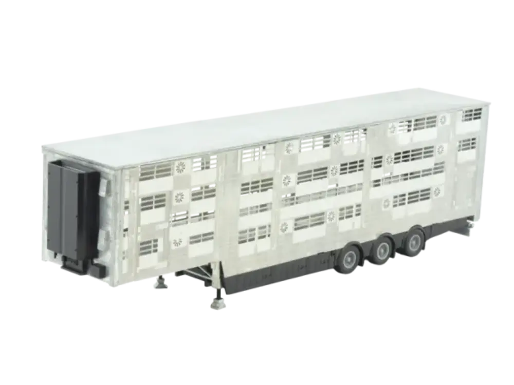 Tekno Tekno Livestock trailer 3-axle Trailer kit