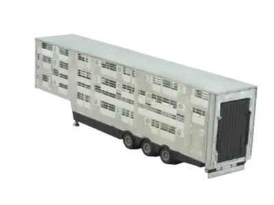 Tekno Tekno Livestock trailer 3-axle Trailer kit