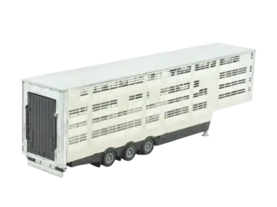 Tekno Tekno Livestock trailer 3-axle Trailer kit