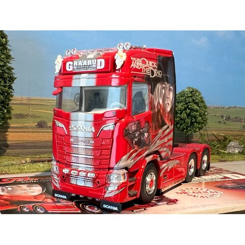 Tekno Tekno Scania Next Gen S-serie Highline 6x2 GRAARUD "The Quick and the dead"