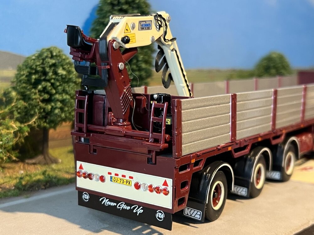 Tekno Tekno Scania R650 next Gen met 3-as stenenoplegger DUIJGHUIJZEN