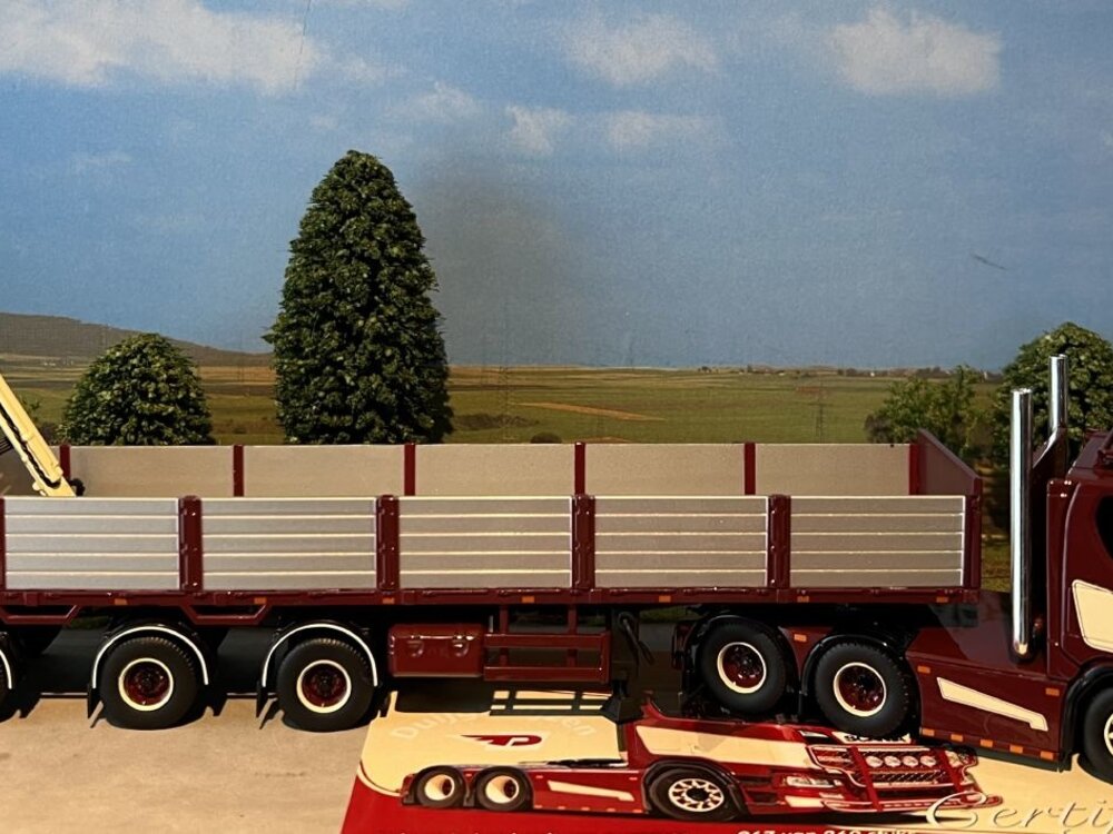 Tekno Tekno Scania R650 next Gen met 3-as stenenoplegger DUIJGHUIJZEN