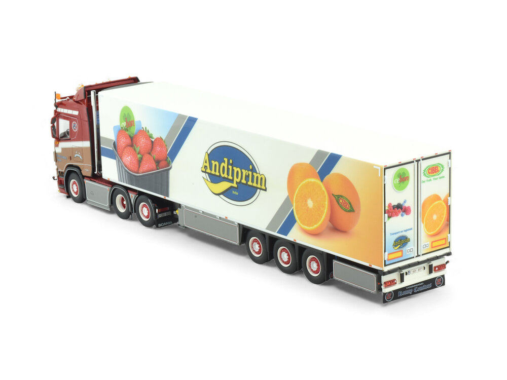 Tekno Tekno Scania Next Gen R Highline + 3-axle reefer trailer RONNY CEUSTERS