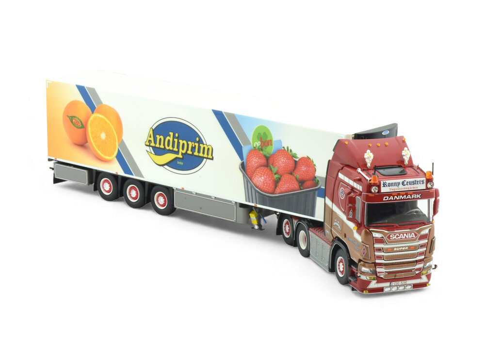 Tekno Tekno Scania Next Gen R Highline + 3-assige koeloplegger RONNY CEUSTERS