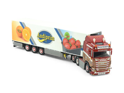 Tekno Tekno Scania Next Gen R Highline + 3-axle reefer trailer RONNY CEUSTERS