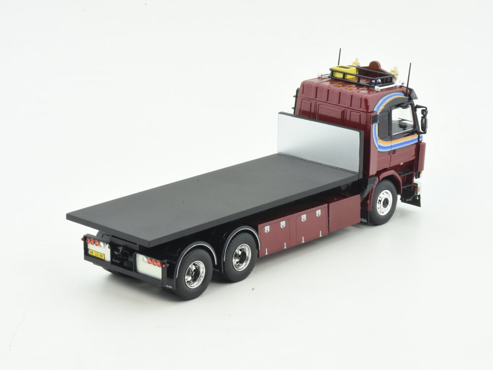 Tekno Tekno Scania 143 Topline met NCH systeem en flatbed PATRICK VAN DER MARK