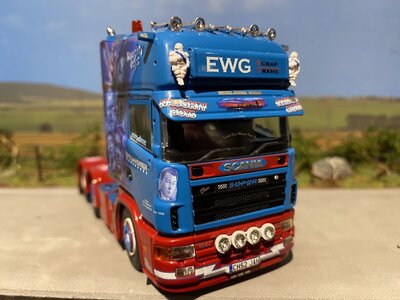 Tekno Tekno Scania 4-serie Topline 6x2 GARDNER E.W. "Naughty Boys"