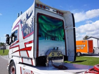 Tekno Tekno Scania R-serie Longline 6x2 LEIV SAND