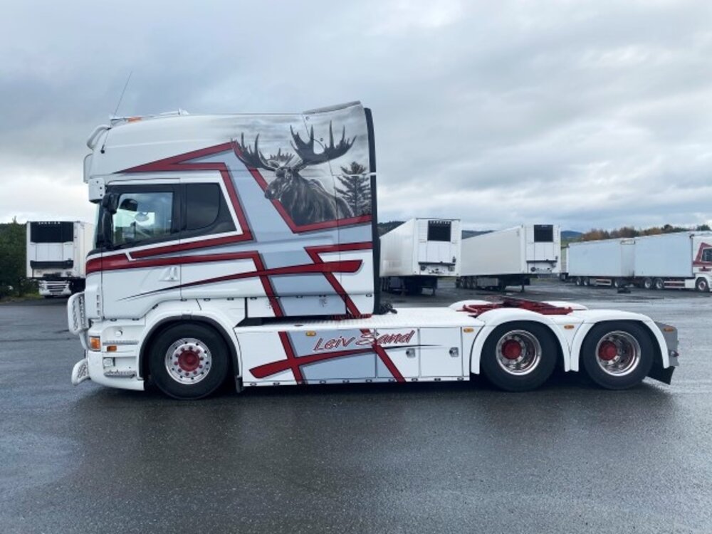 Tekno Tekno Scania R-serie Longline 6x2 LEIV SAND