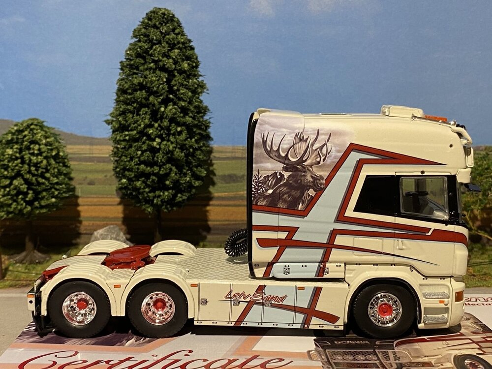 Tekno Tekno Scania R-serie Longline 6x2 LEIV SAND