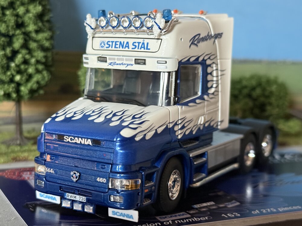 Tekno Tekno Scania 4-serie Topline Torpedo 6x2 RUNEBORGS "Stena Stal"